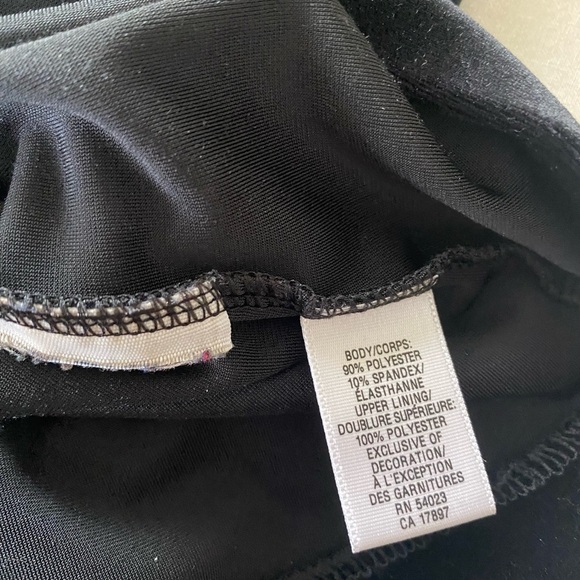 Old Navy Velvet Babydoll Dress Black Elegant Black Sleeveless Fit & Flare Small - Picture 6 of 7